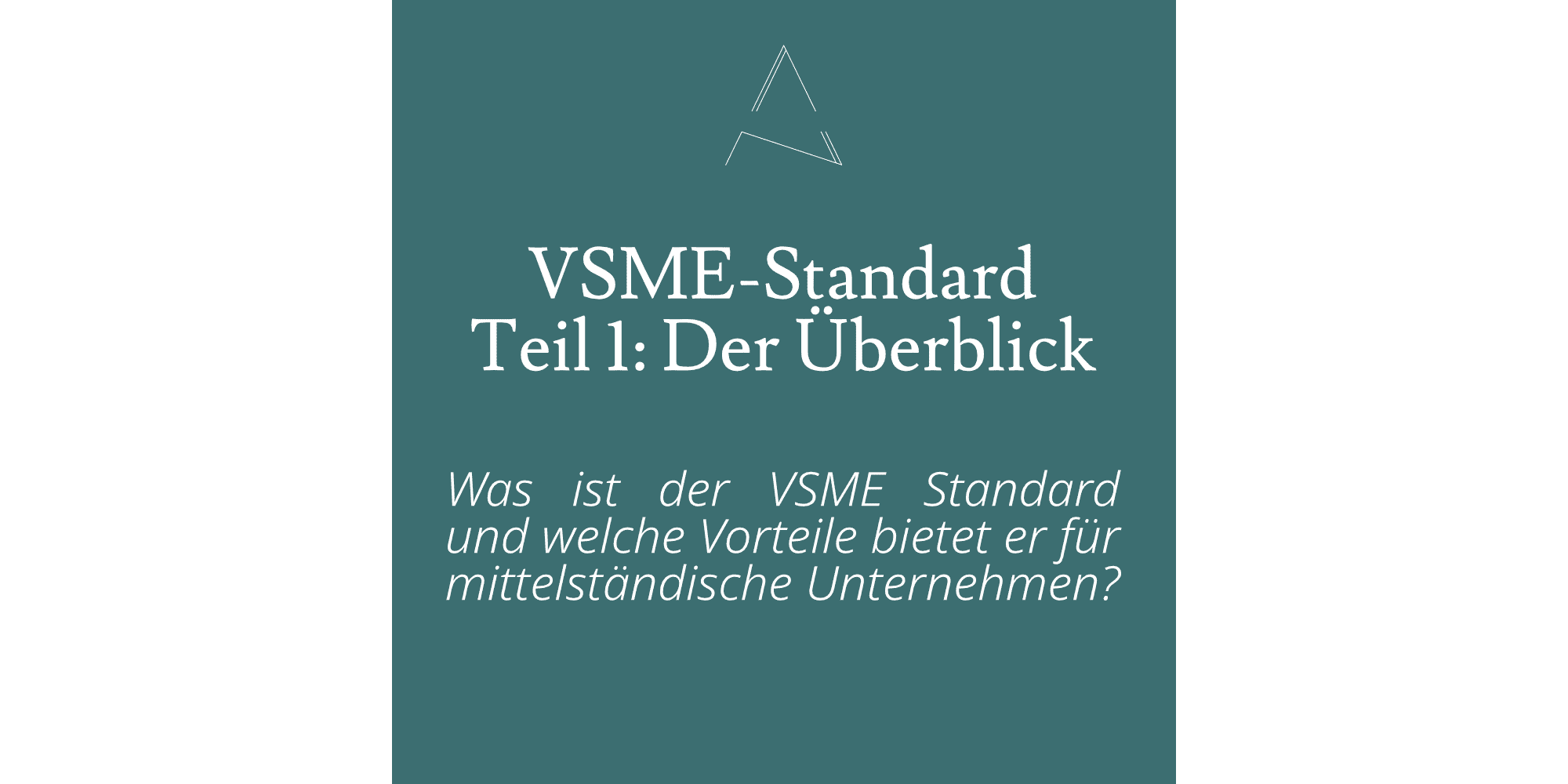 Abgestimmt auf die Bedürfnisse des Mittelstandes ist der VSME-Standard. Der VSME-Standard (Voluntary Sustainability Reporting Standard for non-listed SMEs) – also ein freiwillig anwendbarer Standard für die Nachhaltigkeitsberichterstattung von mittelständischen Unternehmen – wird von der Europäischen Kommission empfohlen. Was verbirgt sich hinter diesem freiwilligen Standard für nicht-börsennotierte kleine und mittlere Unternehmen?