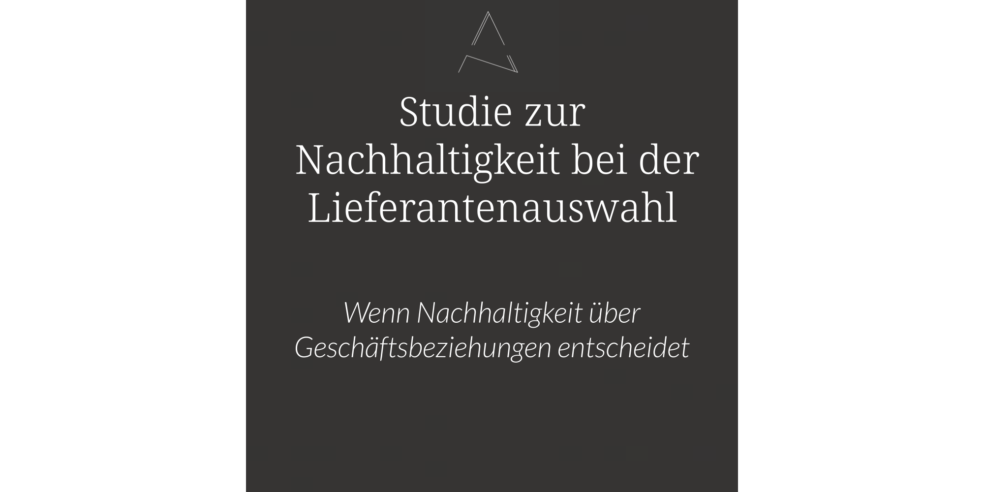Nachhaltigkeit Lieferanten, Nachhaltigkeit B2B