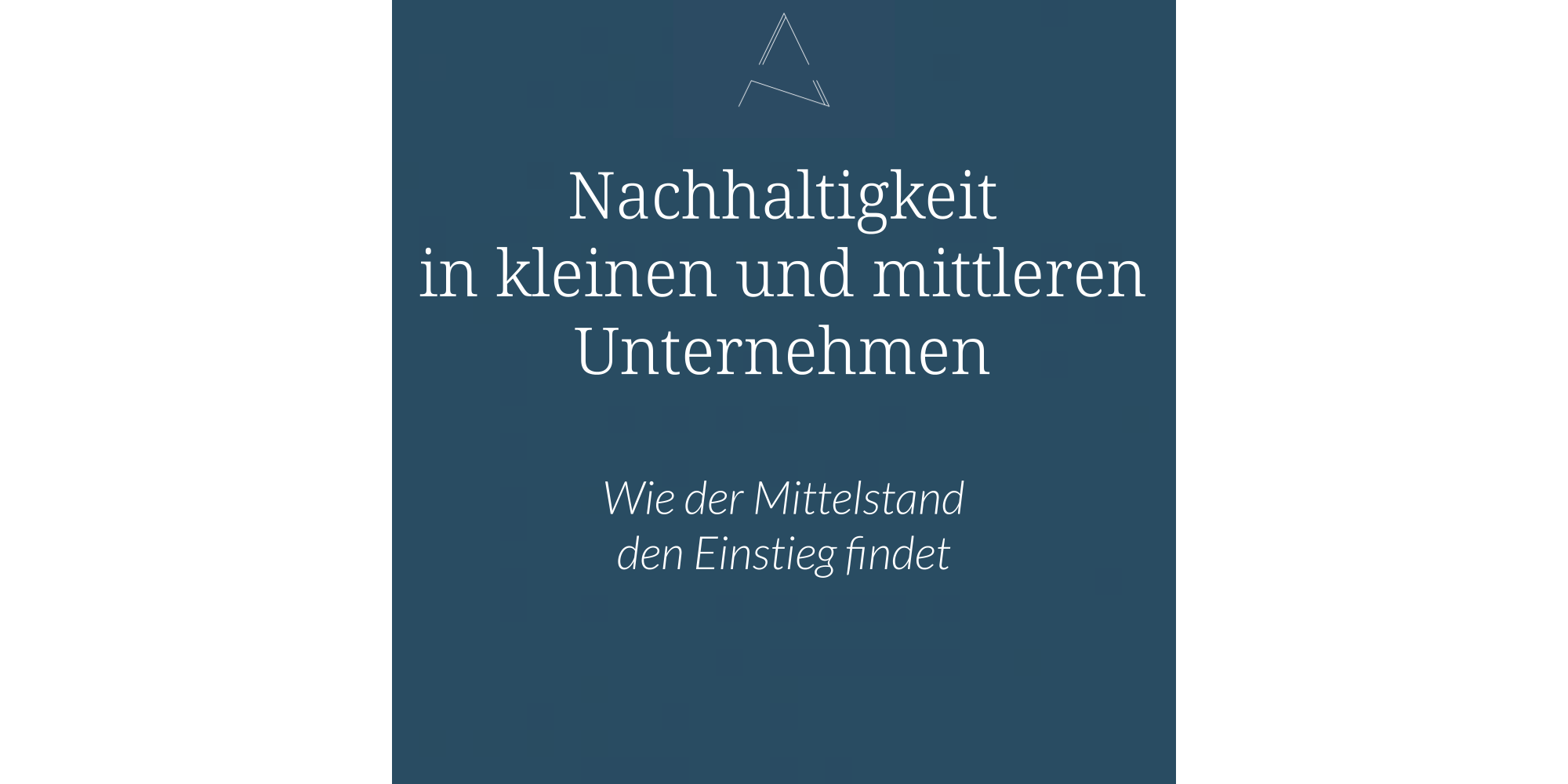 Wie gelingt ein guter Start ins Thema Nachhaltigkeit? Nachhaltigkeit im Unternehmen zu verankern – dafür gibt es viele Wege. Entscheidend für den langfristigen Erfolg ist, den Weg zu finden, der zum eigenen Unternehmen passt.