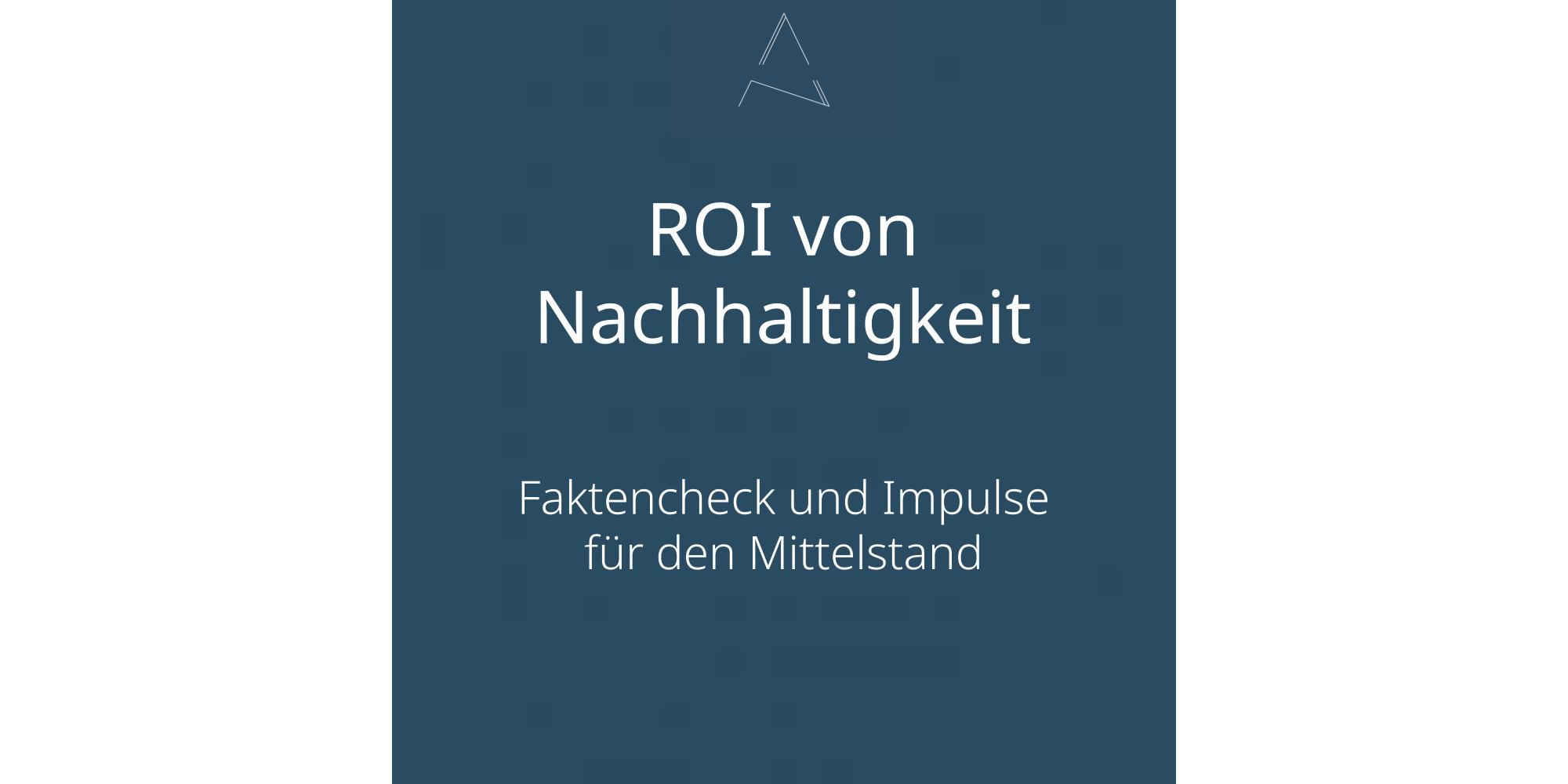 Die Frage, ob sich Nachhaltigkeit finanziell auszahlt, gehört zu denen, die im Mittelstand aus unterschiedlichen Positionen heraus diskutiert werden. Steigende Kosten für Compliance und viel Bürokratie? Oder die finanziellen Vorteile, die in großen internationalen Studien genannt werden? Für beide Seiten gibt es gewichtige Argumente. Welche Seite hat recht? Oder muss die Frage nach dem ROI von Nachhaltigkeit womöglich anders gestellt werden? Die Studienlage 2025/2026 zeigt ein differenzierteres Bild: Nachhaltigkeit kann zu messbarem ROI führen. Der stellt sich aber nicht automatisch ein, sondern entsteht dann, wenn Unternehmen eine konkrete Hebelwirkung bei ihrem Geschäftsmodell identifizieren können. In diesem Beitrag ordnen wir die wichtigsten aktuellen Studien ein und leiten Impulse für mittelständische Unternehmen ab.