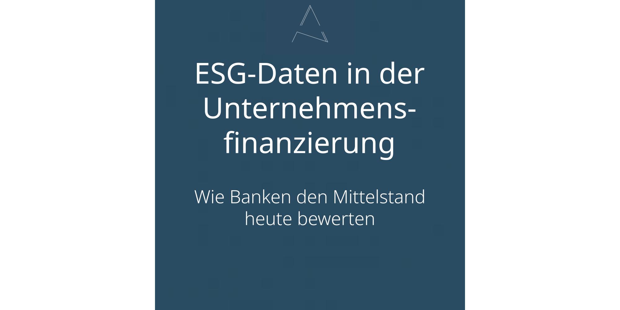 ESG-Daten in der Unternehmensfinanzierung: Wie Banken den Mittelstand heute bewerten 91 Prozent der Banken in der DACH-Region nutzen bereits ESG-Scorings oder planen deren Einsatz innerhalb der nächsten zwei Jahre, so lautet das Ergebnis des ESG-Daten Monitors 2025 [1]. Gleichzeitig tun sich viele KMU enorm schwer damit, Nachhaltigkeitsindikatoren bereitzustellen. [3] Zwischen diesen beiden Zahlen liegt eine Lücke, und sie betrifft Kreditkonditionen, Finanzierungszugang und die Frage, wie das eigene Unternehmen von der Hausbank eingeschätzt wird. Die entscheidende Erkenntnis dabei ist: Die Lücke zwischen tatsächlicher Nachhaltigkeitsleistung und deren Wahrnehmung ist oft keine Leistungslücke, sondern eine Sichtbarkeitslücke.